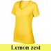 Anvil 392 női pehelysúlyú 110 g-os V nyakú női póló AN392 lemon zest